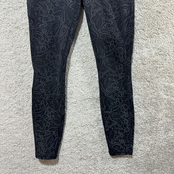 Athleta Contender Reflective 7/8 Tight Womens XXS Black Side Zip Pockets Legging - Picture 5 of 16